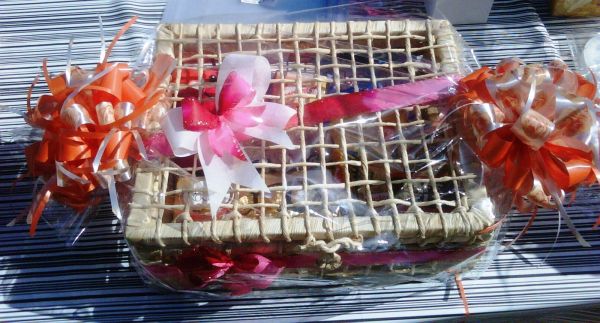 Cesta modelo caixa belíssima